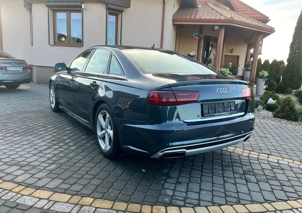 Audi A6 cena 75500 przebieg: 216000, rok produkcji 2015 z Siedlce małe 211